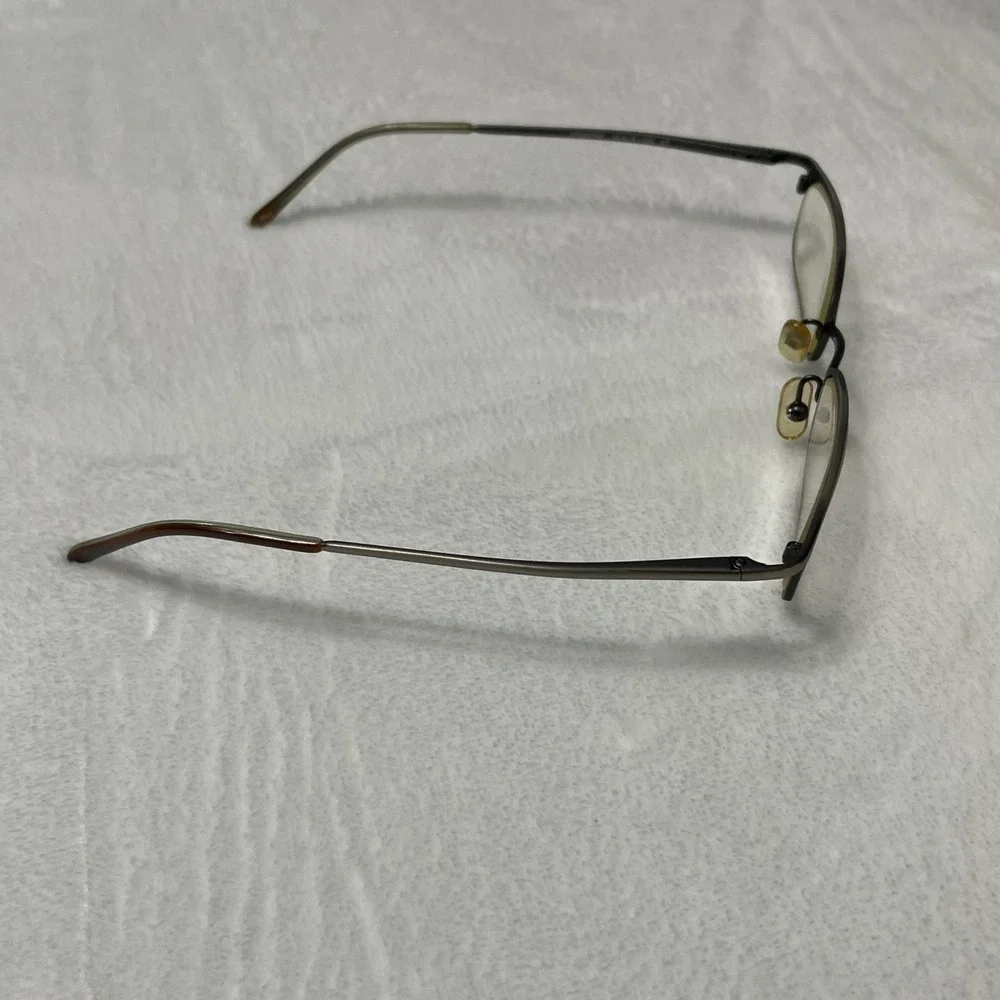 Hush Puppies Kenmark HP365 Gunmetal Rectangular Eyeglasses‎ Frames 48-19-135 ST